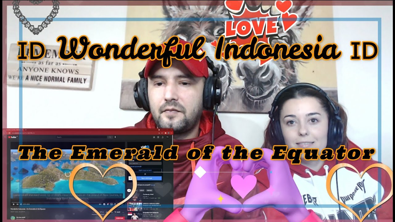 🇮🇩 Wonderful Indonesia: the Emerald of the Equator 🇮🇩! Pall Family Reaction! Amazing Video! A jewel!