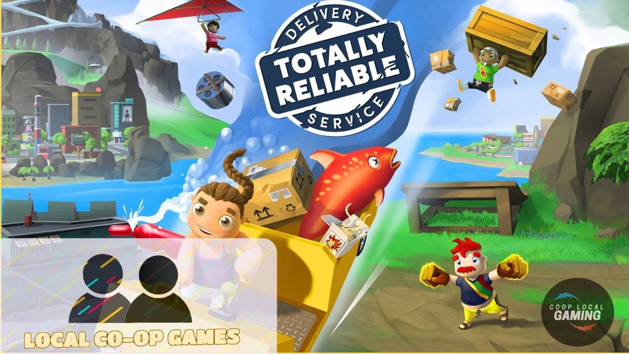 Totally Reliable Delivery Service - How to Play Splitscreen Multiplayer (Gameplay)