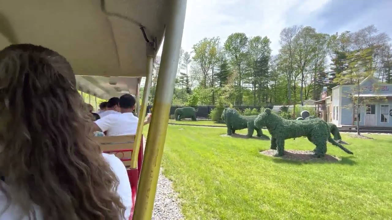 Riding the Turtle back zoo Railroad 5/7/23