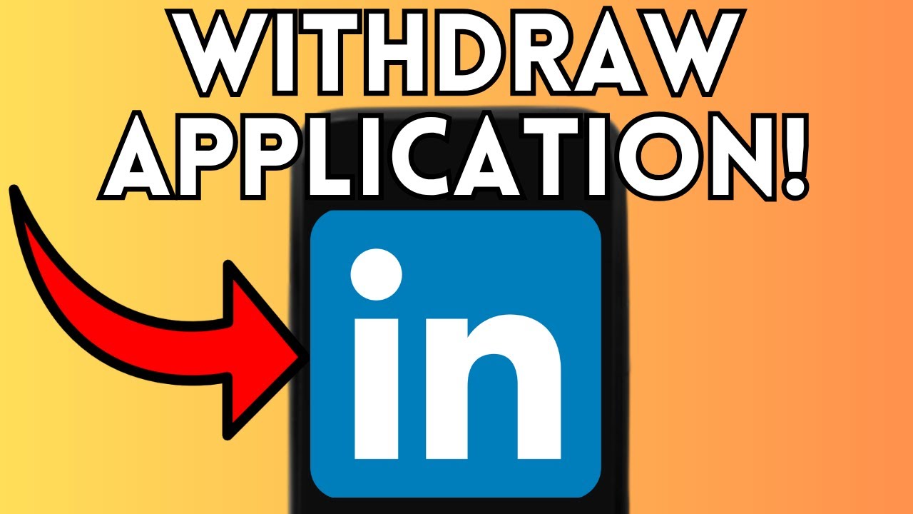 New! How To Withdraw Application On LinkedIn (Full Guide) 2025!