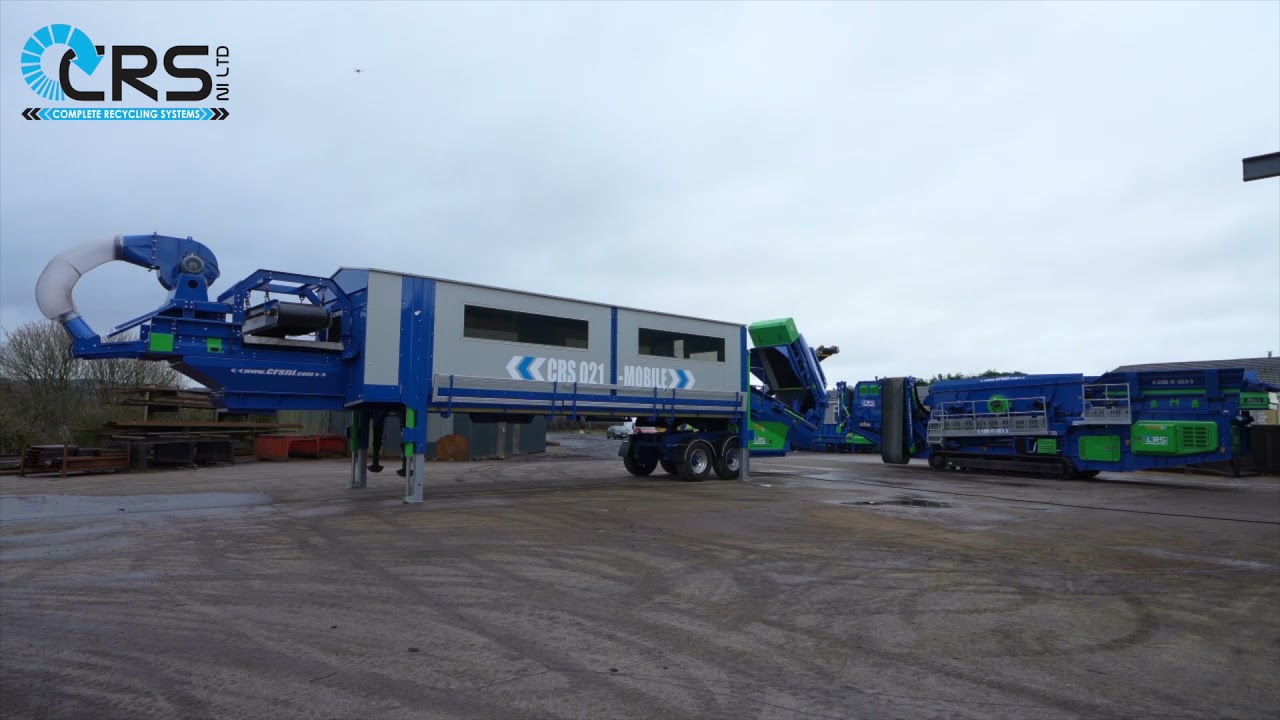 CRS Mobile Picking Station & New Mobile Screener CRS TF515 Set Up