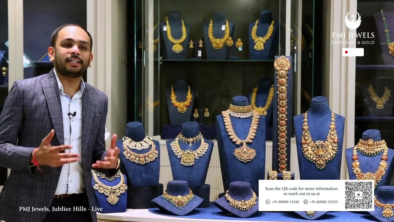 PMJ Jewels Live - Showcasing Exclusive Jewellery Collection!