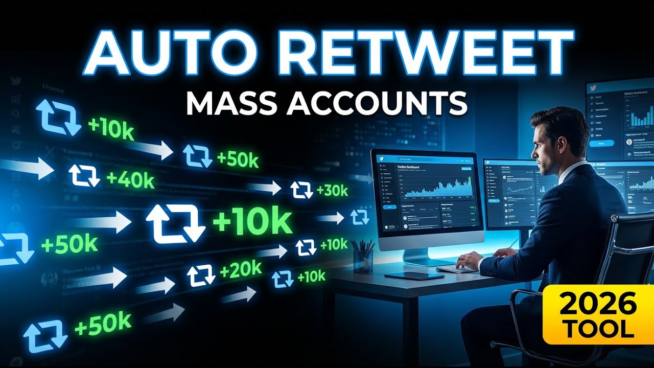 Auto Retweet for Twitter/X Posts | Twitter Mass Retweet