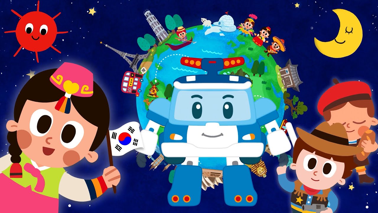 Happy New Year Song│POLI 1 Hour Playlist│Best New Year Songs│Robocar POLI - Nursery Rhymes