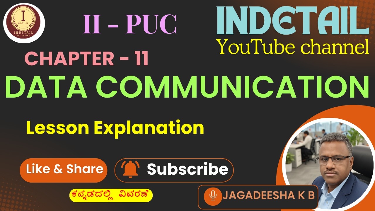 CH-11: DATA COMMUNICATION PART - 2