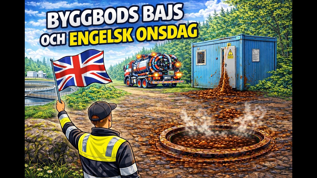 Nerbajsad byggbod och engelsk onsdag