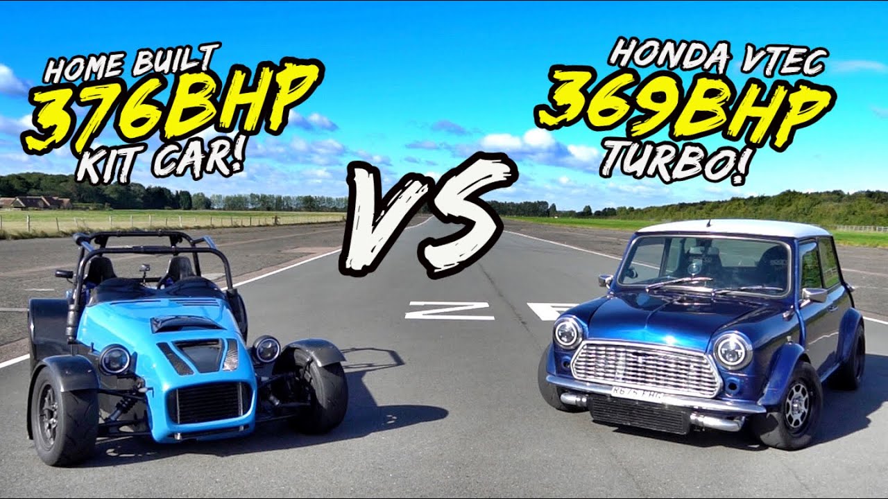 369BHP VTEC TURBO MINI VS 376BHP LOCOST KIT CAR - OG BATTLES!