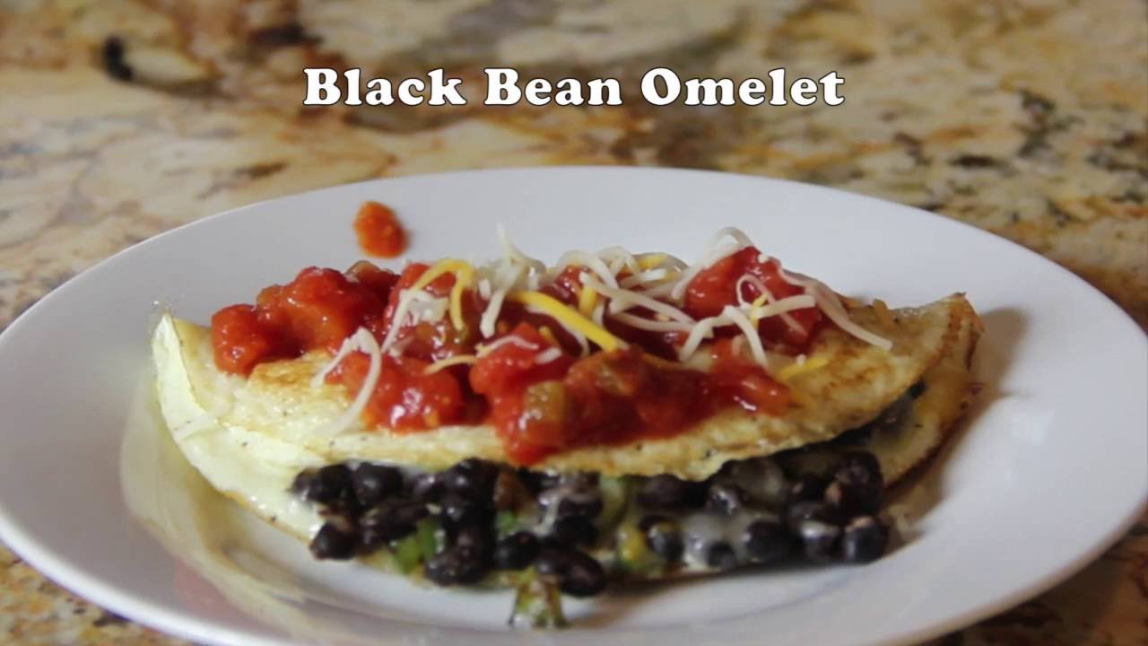 Black Bean Omelet Recipe