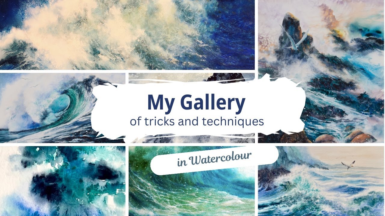 Arty tip - My Gallery - Putting Watercolour tricks and techniques into practice.