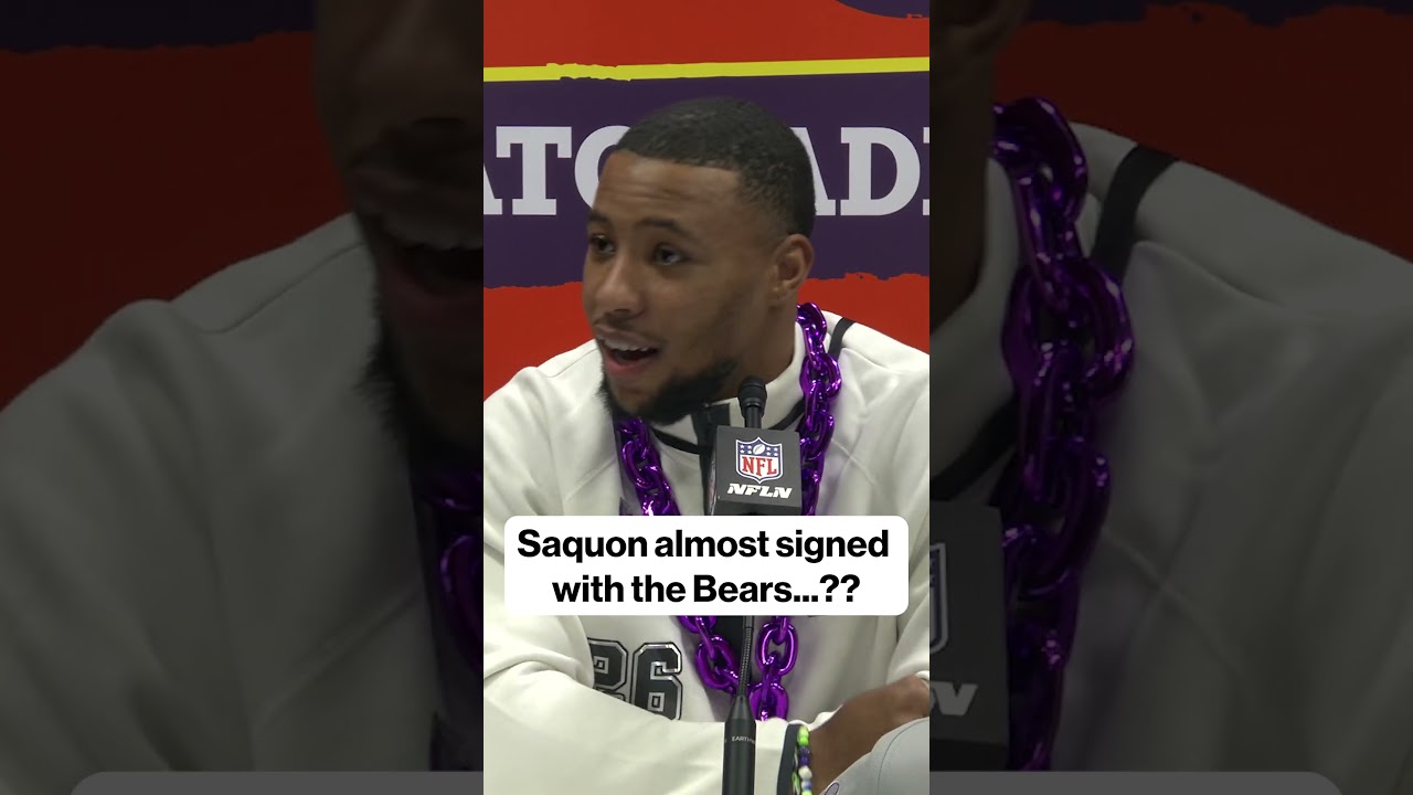 Saquon Barkley almost signed with the BEARS 🐻 🤯 #Bears #Chicago #Philly #eagles #NFL #SaquonBarkley