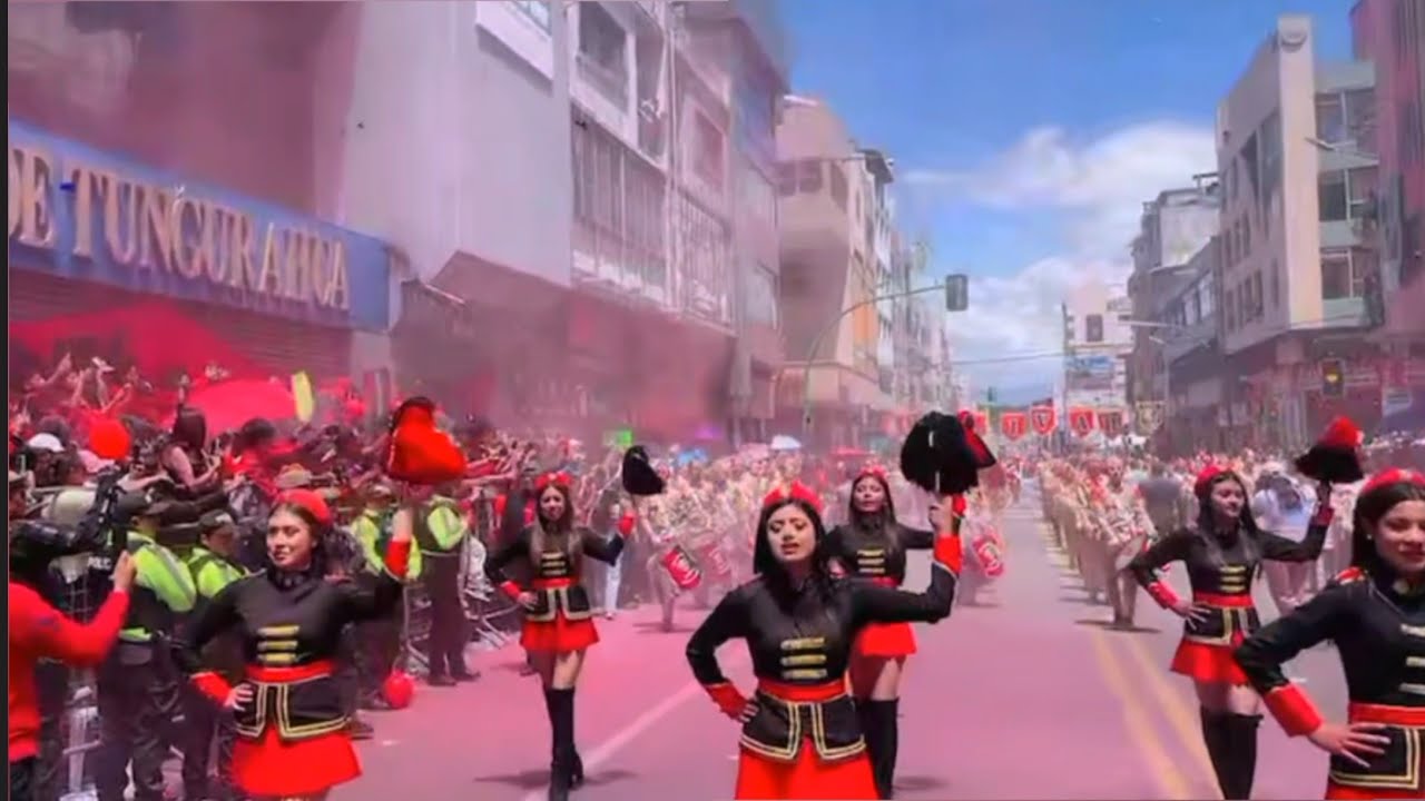 Desfile cívico independencia de Ambato 2025 🇪🇨