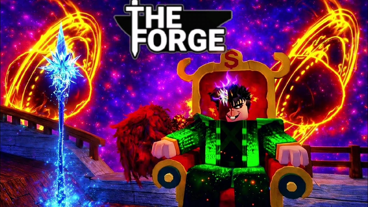👑 ТОП 1 ОРУЖИЕ ЛЕДЯНОГО ОСТРОВА THE FORGE ГАЙД КОВКА РОБЛОКС