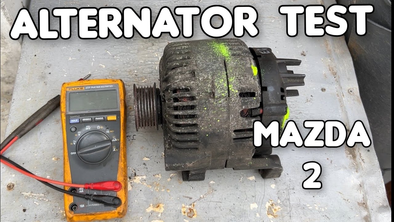 How to Test an Alternator of Mazda 2