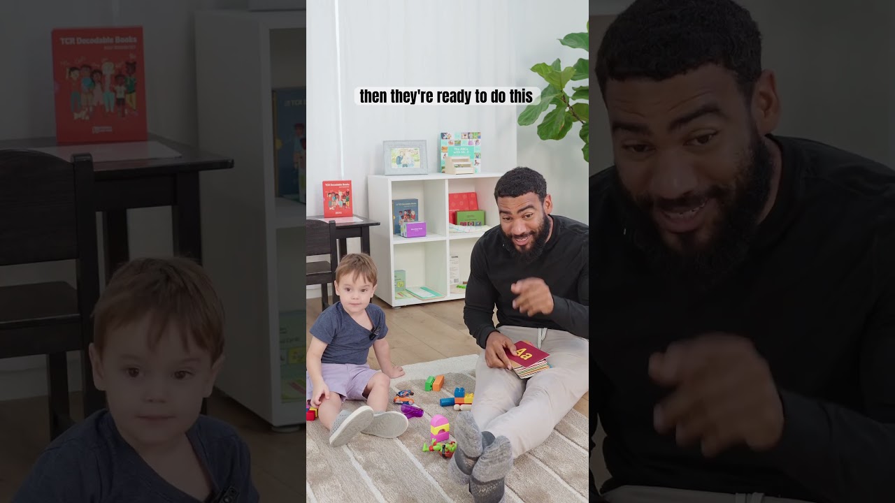 Teaching your toddler colors is the same as teaching letter sounds #shorts