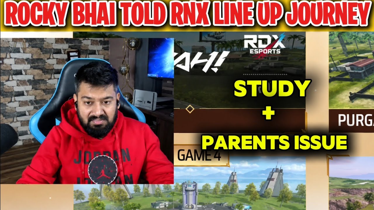 RNX Lineup's Untold Journey 😳 | ROCKY MAMU Confirms New Sniper | Full Story