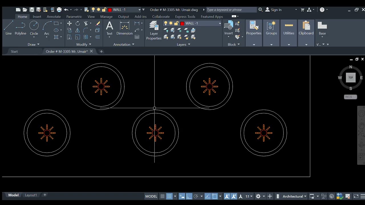Tu chal ma aya mil k kitchen ka design banaya