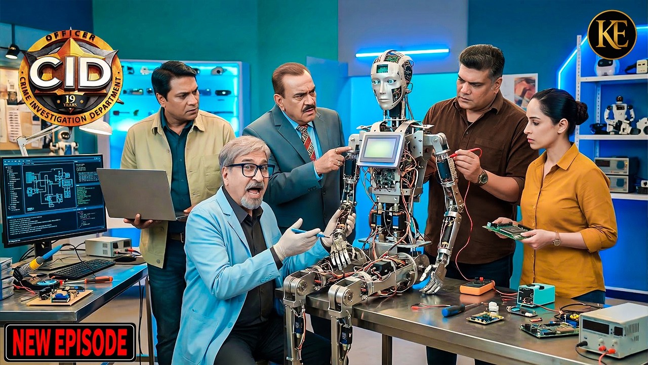 सालुंखे ने रोबोट बनाया - पूर्वी और CID टीम हैरान रह गई | CID | सी.आई.डी. | Latest Episode