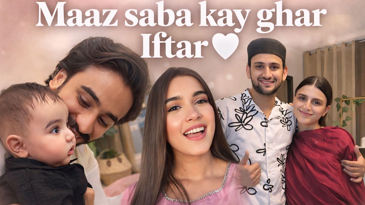 Saba maaz kay ghar iftar | surprise sehri from fam 😍
