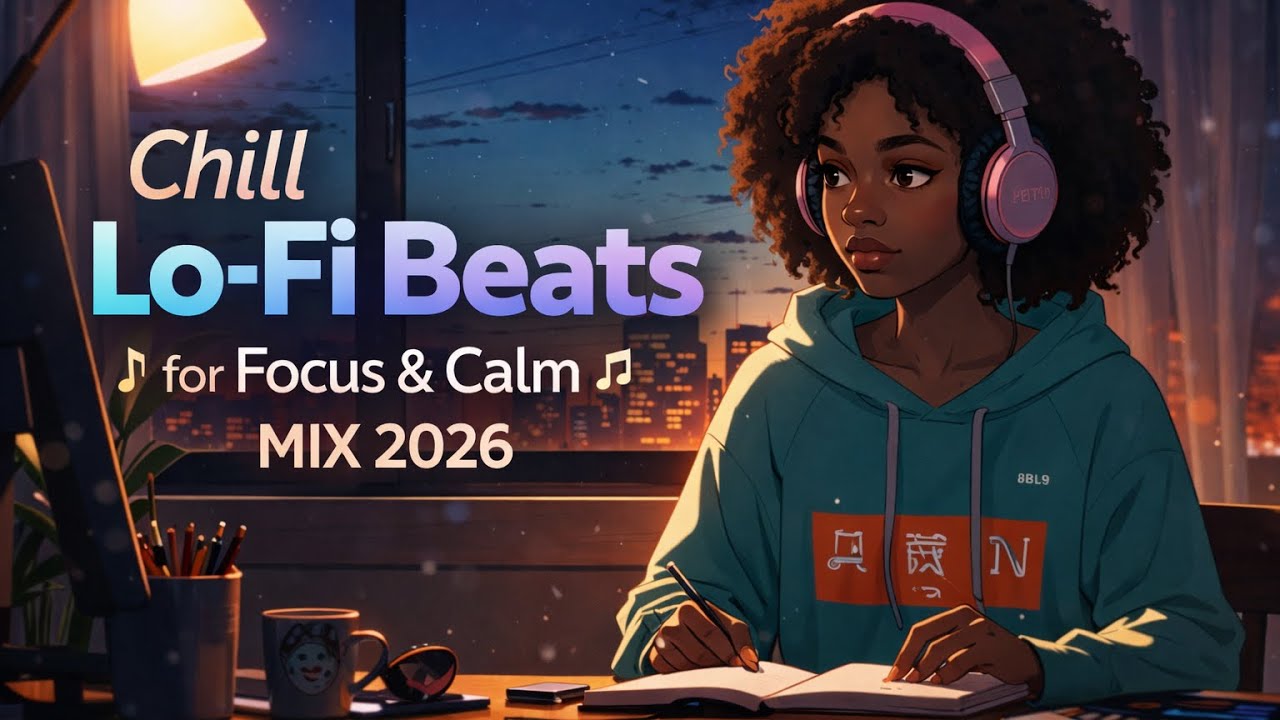 Relaxing Chill R&B Lo-Fi Mix | Music for Focus, Work & Study