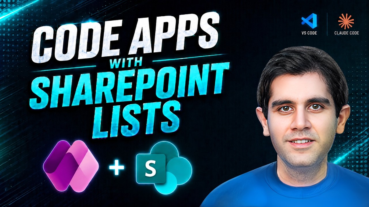 Создание приложений Power Apps с использованием списков SharePoint | Полное руководство