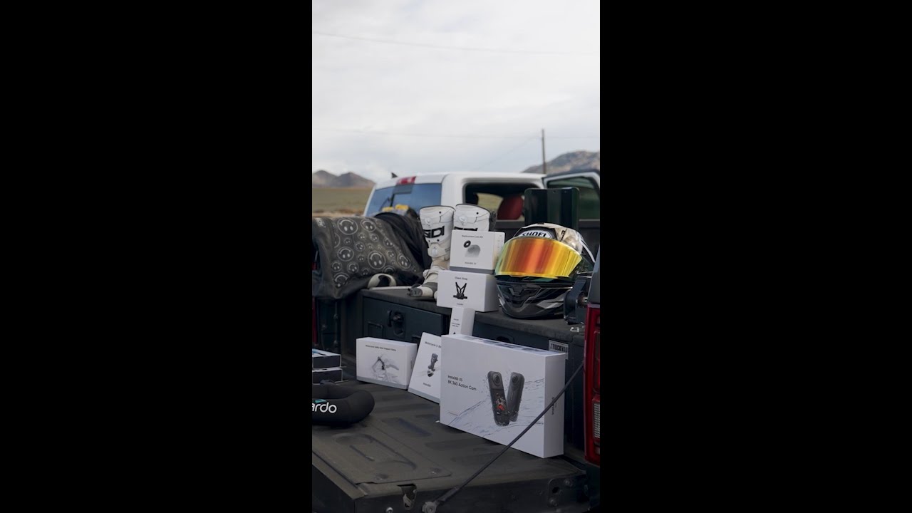 Insta360 Motorcycle Bundle Unboxing