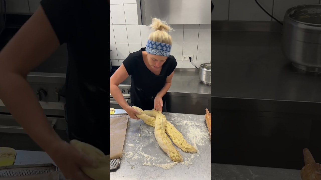 Apfel-Vanille Hefezopf