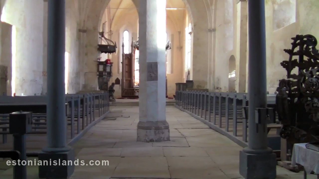 Amazing Gothic sculptures in Kaarma church
