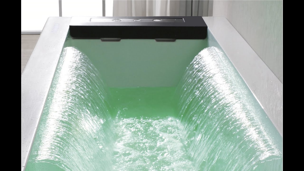 Vasca Idromassaggio Magia con doppia cascata ed effetto pioggia 200x120 cromoterapia e aromaterapia