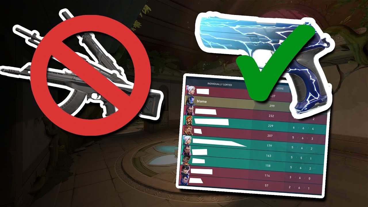 TOP-FRAGGING with a CLASSIC?! Valorant Deathmatch Pistol-Only Challenge