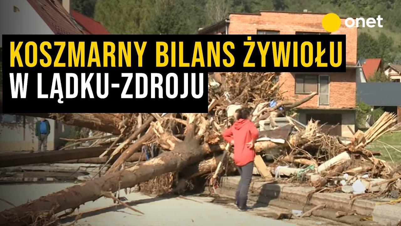 Koszmarny bilans żywiołu w Lądku-Zdroju. 