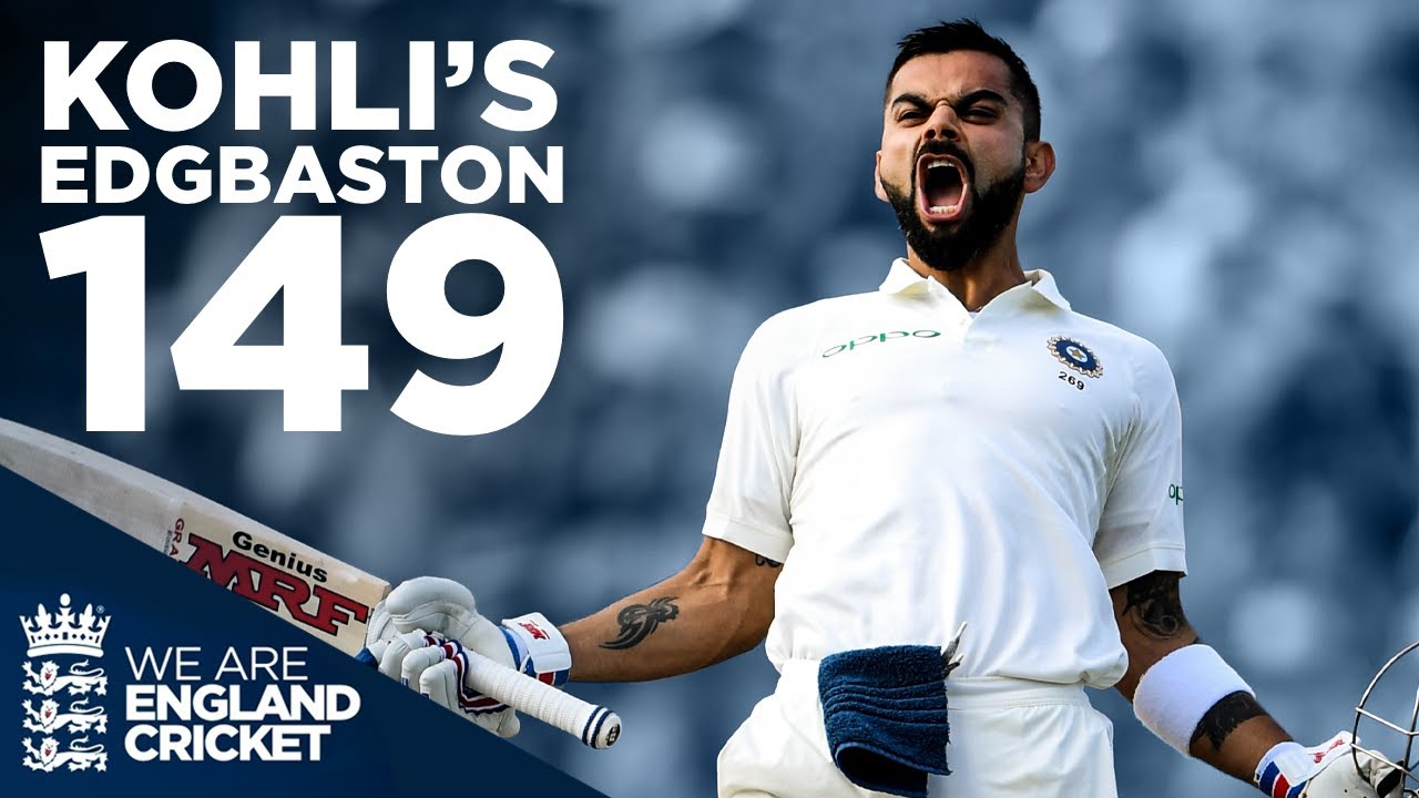 Kohli's FIRST Test Century in England! | Edgbaston 2018 | England Cricket