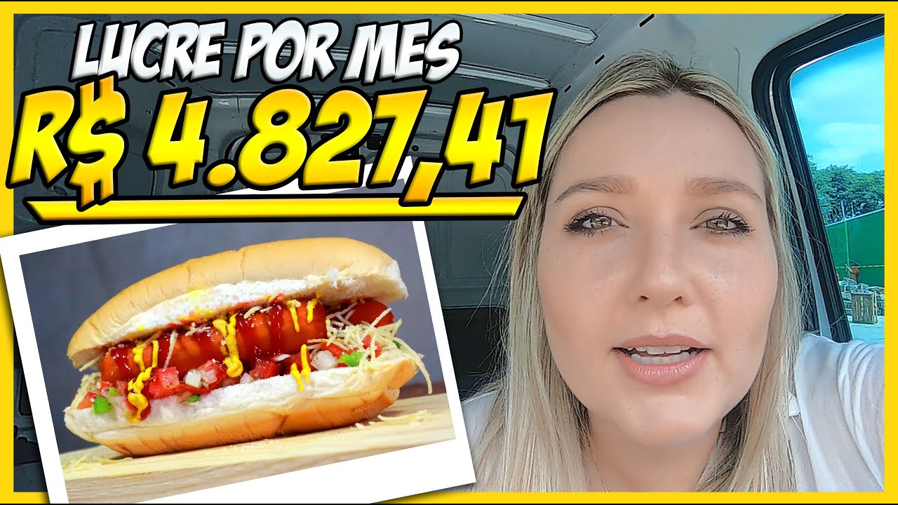 GANHE A VIDA VENDENDO CACHORRO-QUENTE (RECEITA + PRECIFICAÇÃO)
