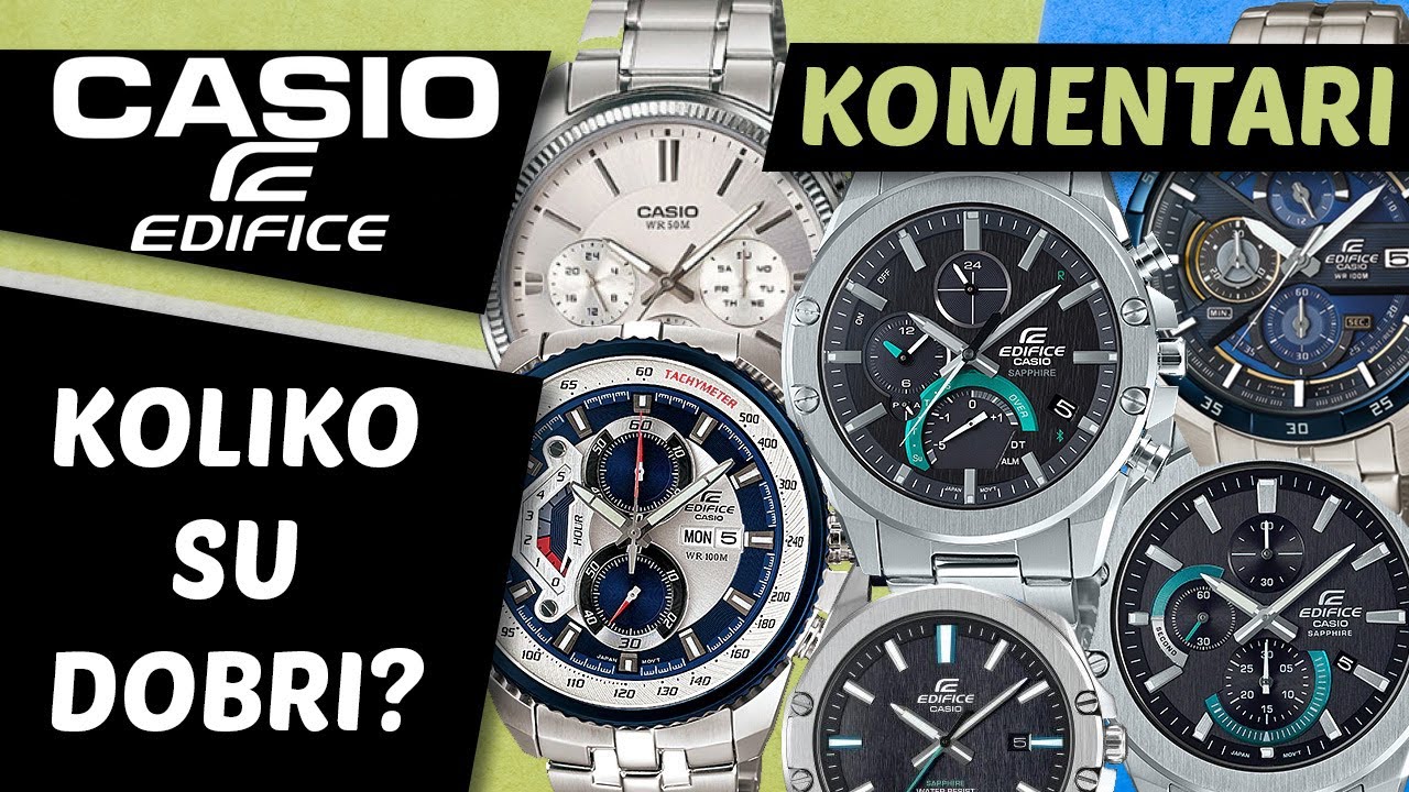 KOLIKO SU DOBRI CASIO EDIFICE SATOVI? - Komentarišem vaše satove #04