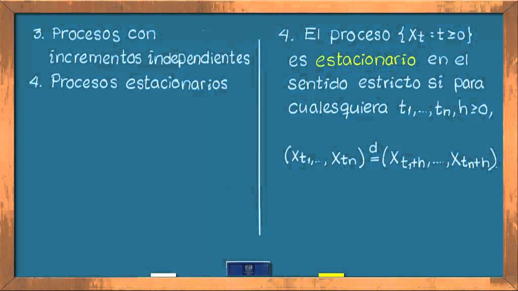 0630 Algunos tipos de procesos estocásticos