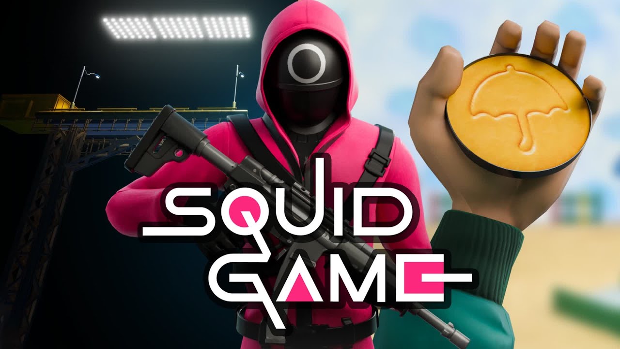 Игровая карта «Кальмар» для Fortnite Creative — все испытания, стеклянный мост, перетягивание кан...