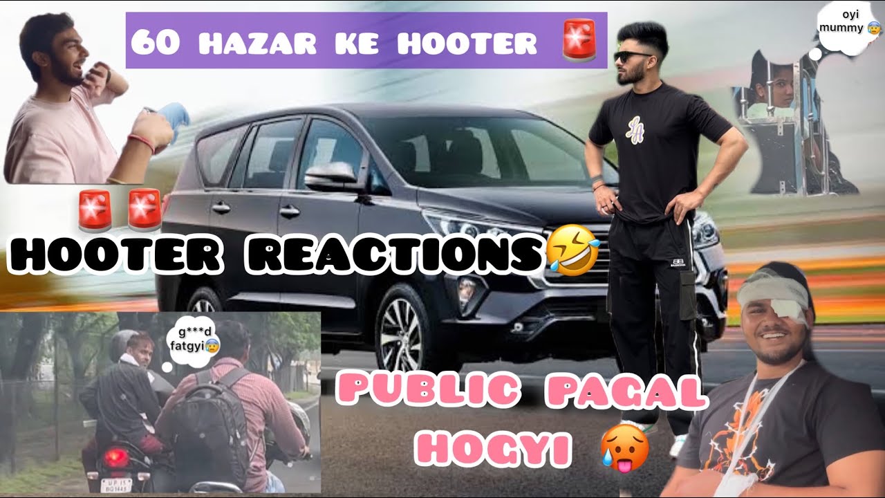 hooter reaction🤣 | 60 hazar ka hooter🚨 | Narayan Thakur