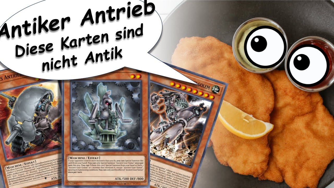 Antiker Antrieb Deckprofil inkl. Kombo - Schnitzel Samstag