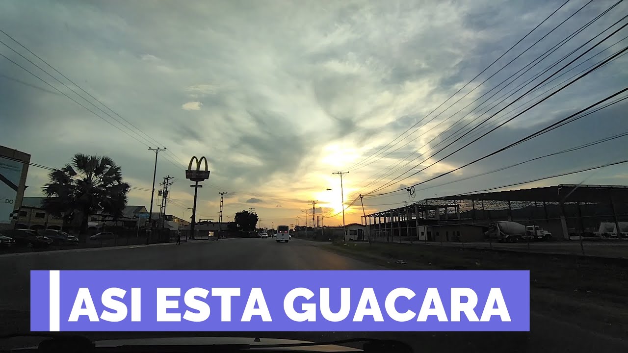 ASI esta GUACARA, recorriendo sus calles.