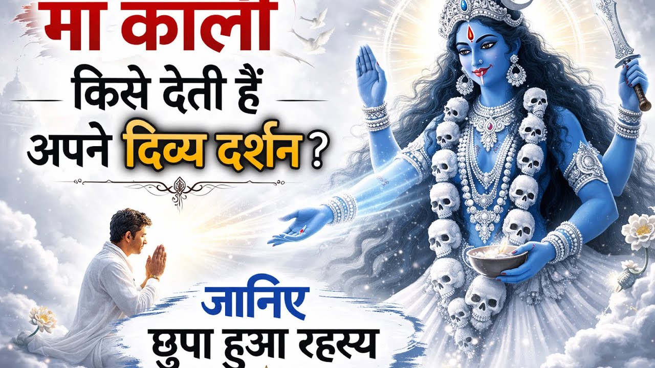 माँ काली किसे देती हैं अपने दिव्य दर्शन? जानिए छुपा हुआ रहस्य