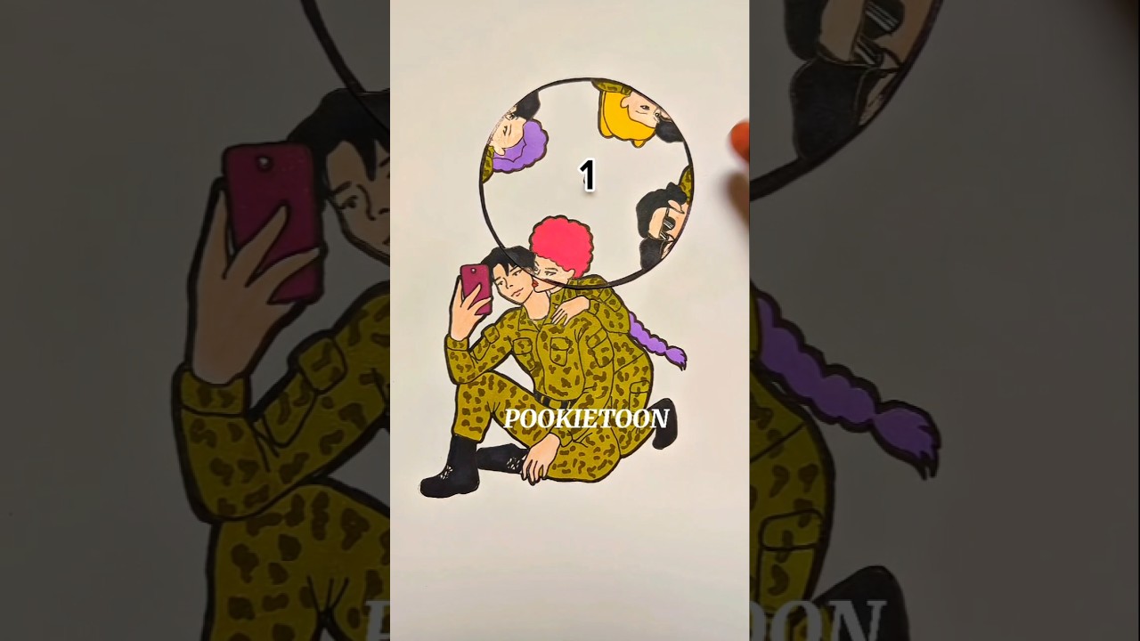 Selfie Jinu And Rumi Military Dance Trend Kpop demon hunters