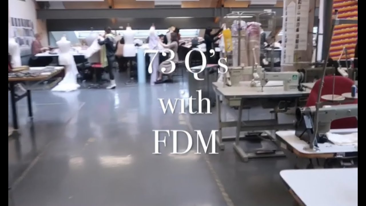 73 Q's with Central Saint Martins FDM