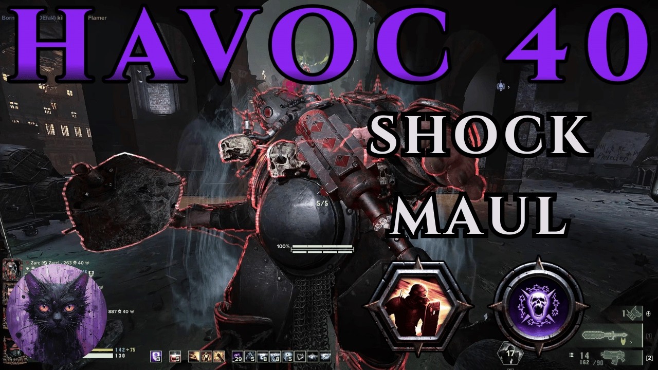 Arbites - Arbites Shock Maul & Bolter | Havoc 40 | Dark Communion | Darktide