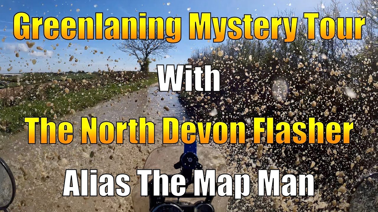 GREENLANING MYSTERY TOUR WITH THE NORTH DEVON FLASHER | ROYAL ENFIELD HIMALAYAN | UK TRAILS