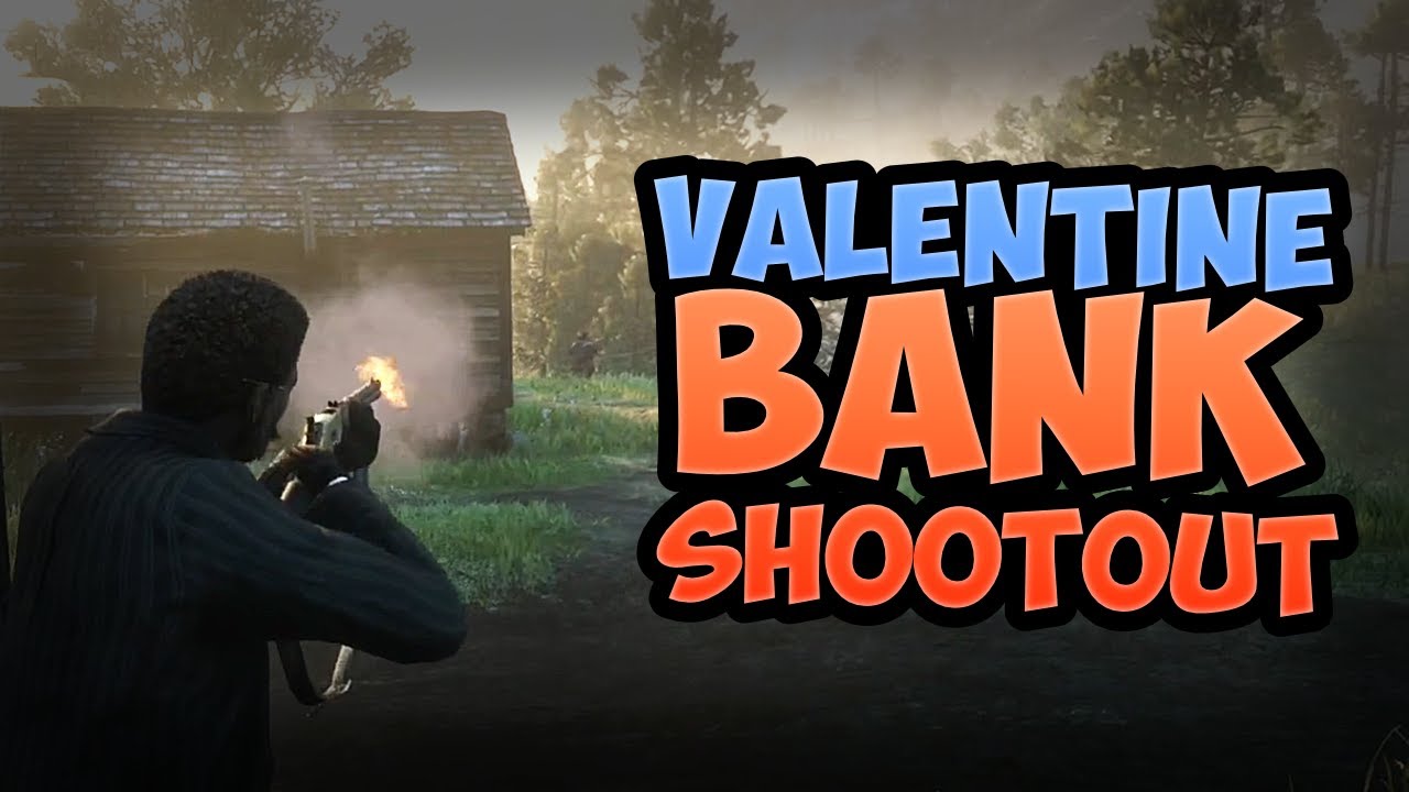 Valentine Bank Shootout! | Red Dead Roleplay