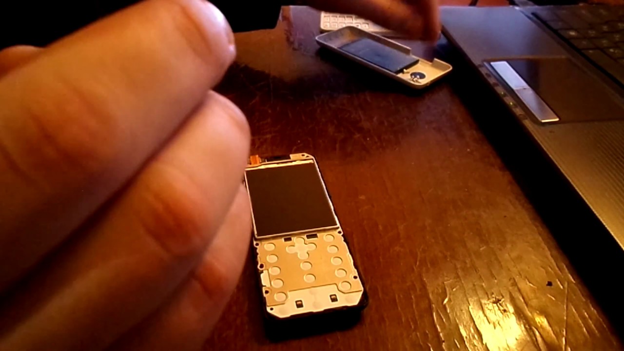 Разборка телефона nokia 206