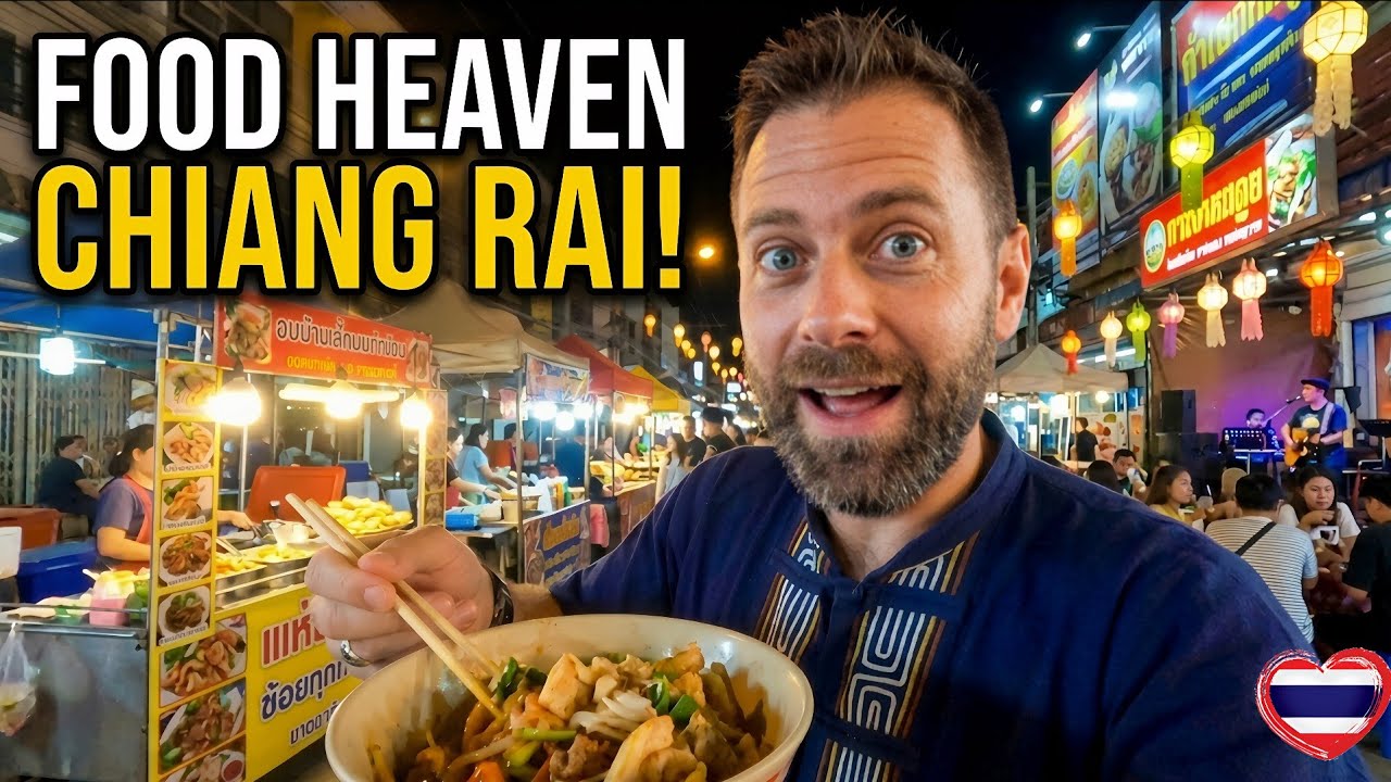 Food Heaven in Chiang Rai | Night Market | Thailand 🇹🇭