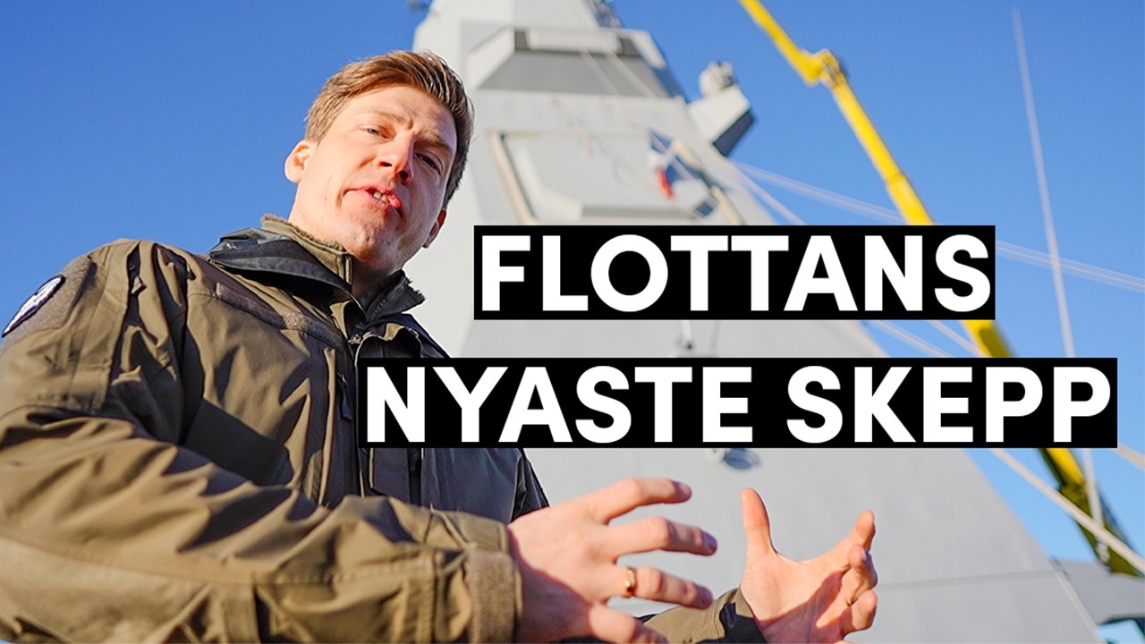 Går OMBORD på Sveriges NYA FREGATT? Luleåklassen!