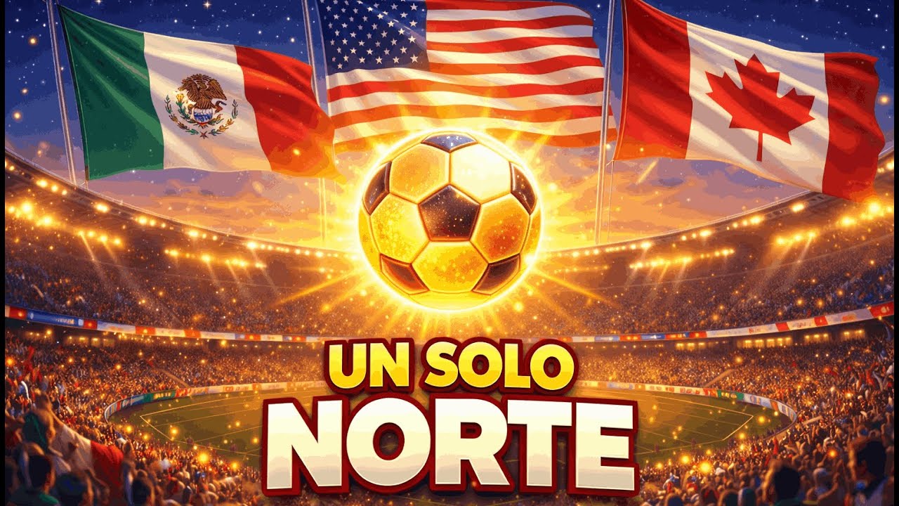 Un Solo Norte ⚽🌎 | Canción del Mundial México, USA y Canadá | Video Oficial