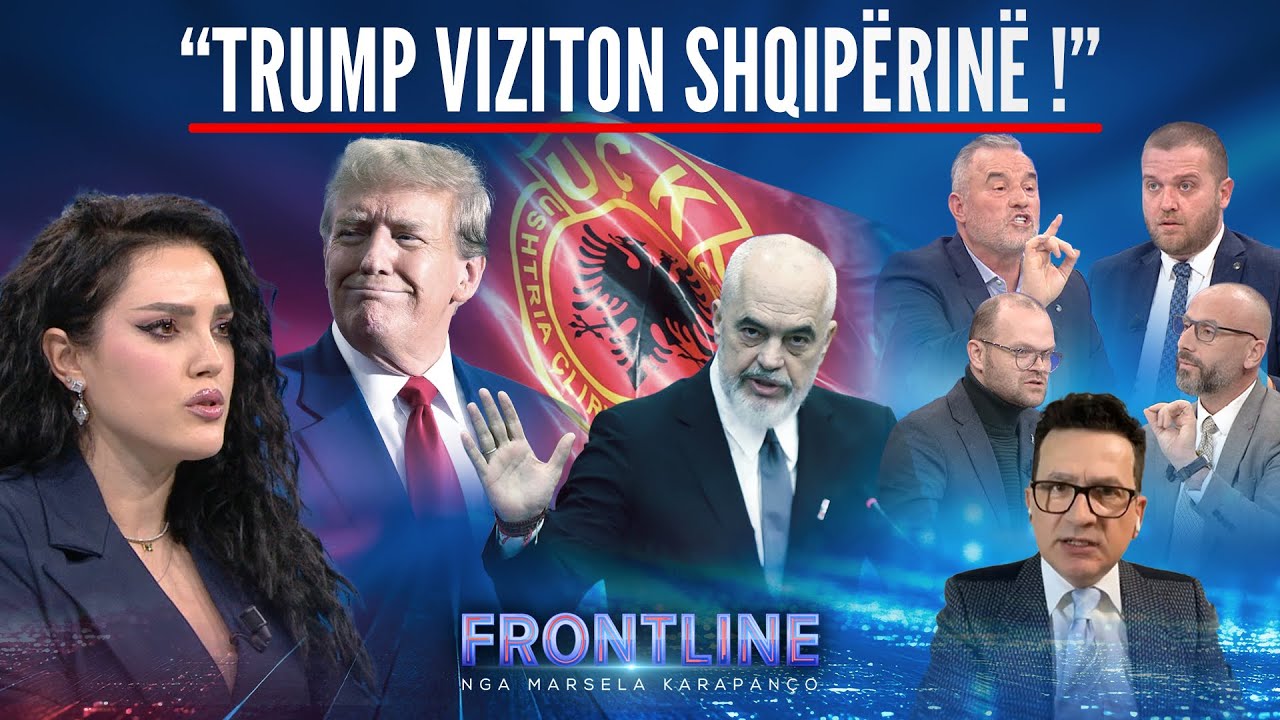 ‘Trump vjen ne Tiranë’, ndërpret emisionin sherri për luftëtarët e UÇK-së