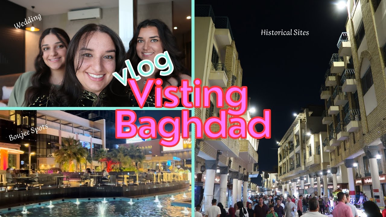 Visiting Baghdad, Iraq! Visiting Historical Al-Mutanabi Street, and going to an Arab-Iraqi Wedding!